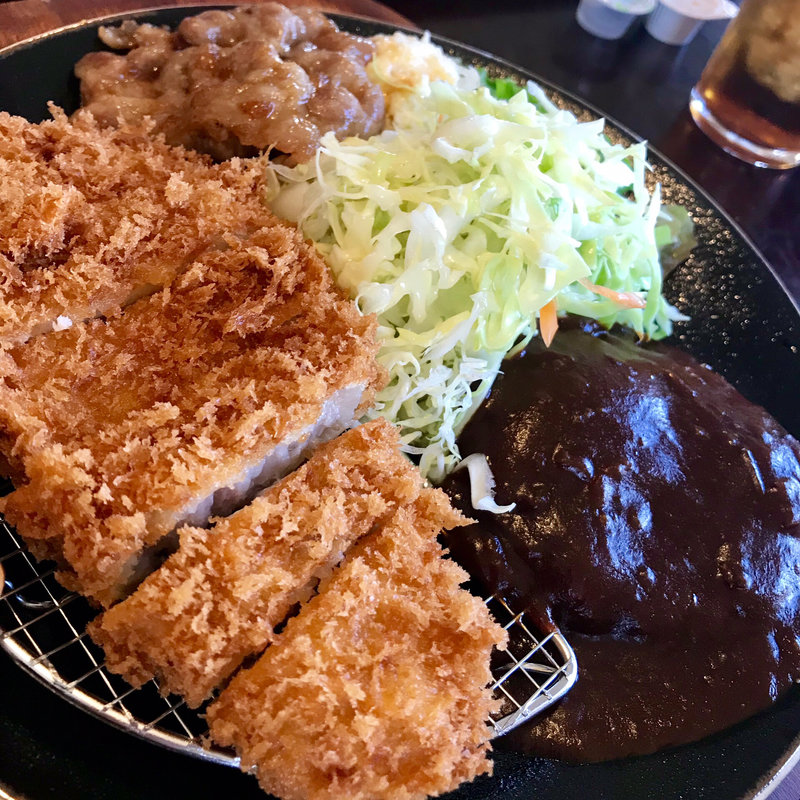 すずし豚の贅沢豚づくし定食(ラフラフ （OKIRAKU DINING Laugh Rough）)