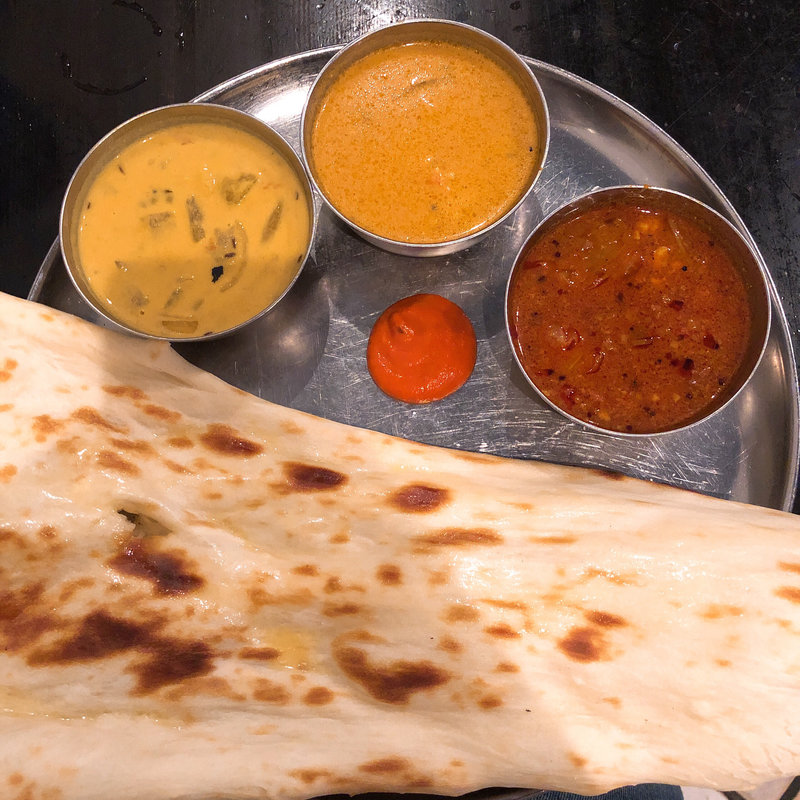 3色カレーセット(ダバ インディア)