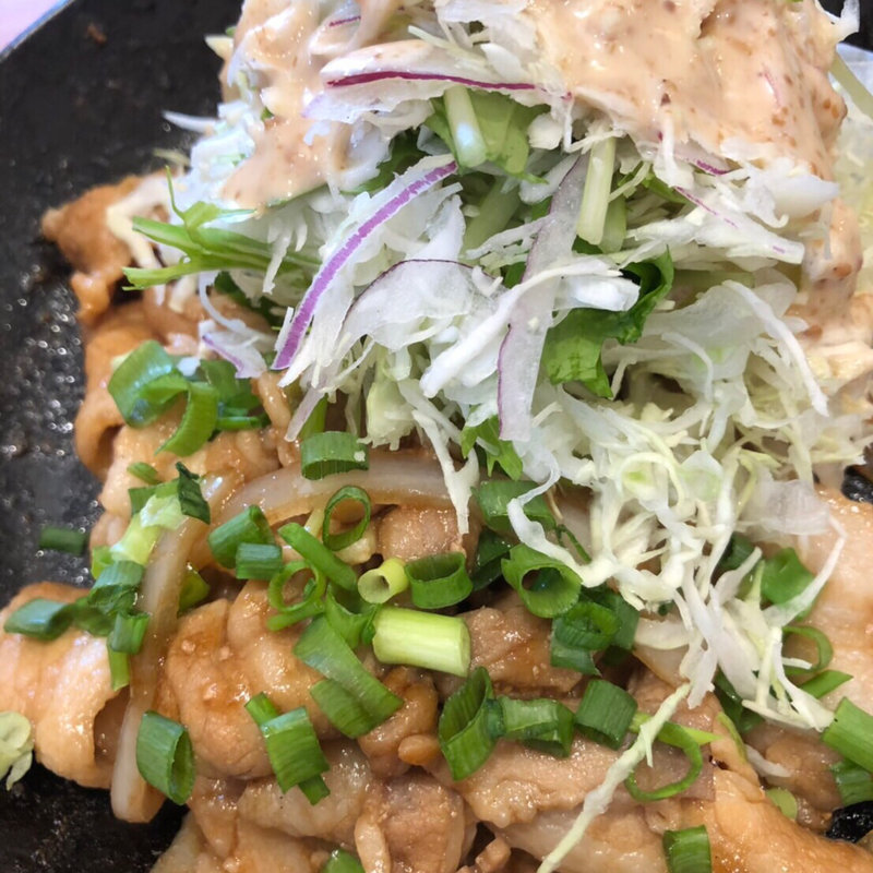 豚の生姜焼き(旬菜うちごはん 菜々家)