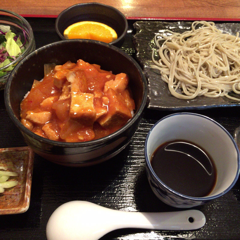 日替わりランチ(手打ちそば 花)