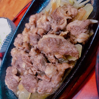 牛味噌炒め定食(居酒屋三平 )