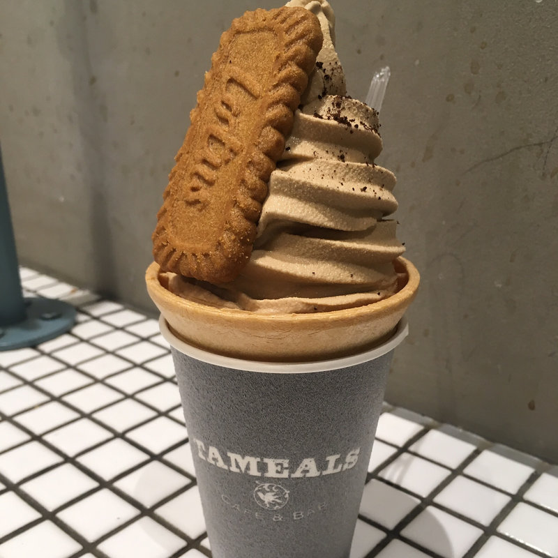 アベドリップ特製コーヒーソフトクリーム(タミルズ Tameals Café & Bar 品川)