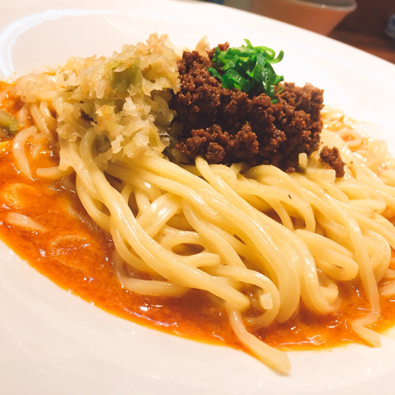 成都汁なし担々麺(成都正宗担々麺 つじ田)