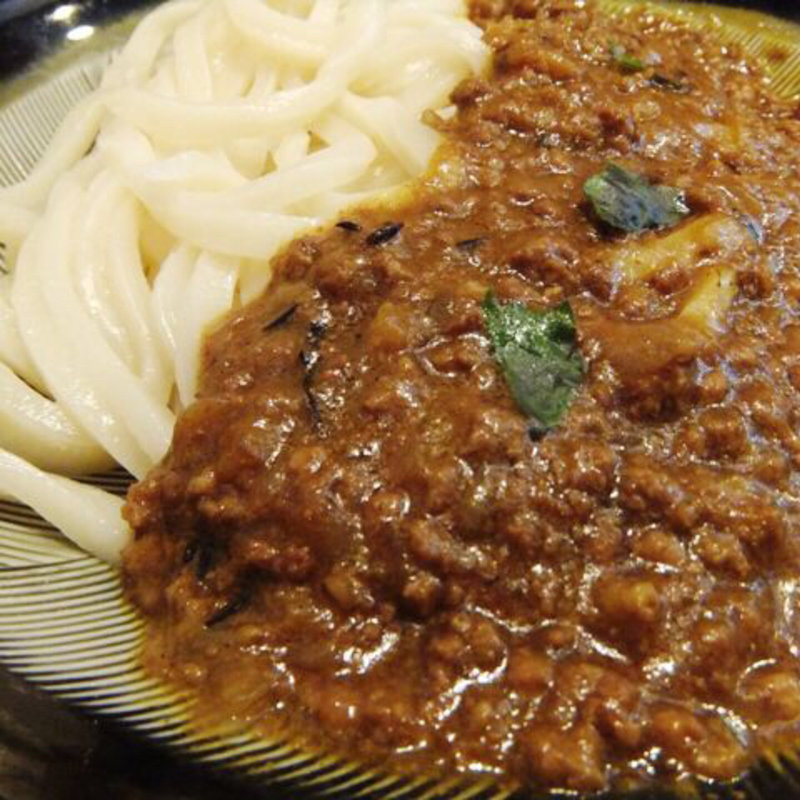 キーマカレーうどん(さぬき手打ちうどん 錢形)