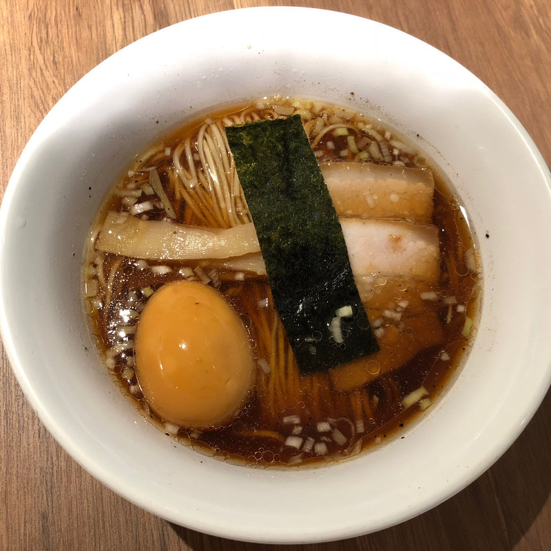 味玉入り中華そば(カドヤ食堂（中華そば）阪神梅田店)