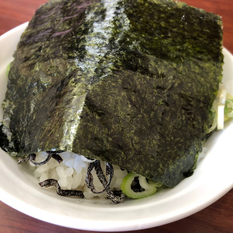 週替わりご飯(煮干し中華そば◯◯)