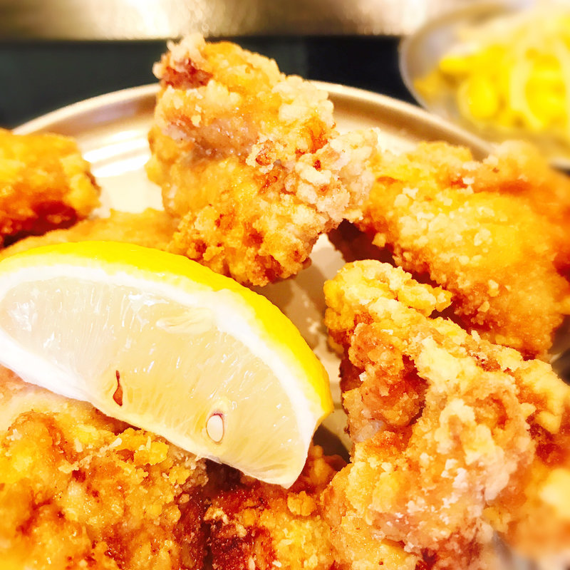 からあげ食べ放題定食(君と薩摩猛者)