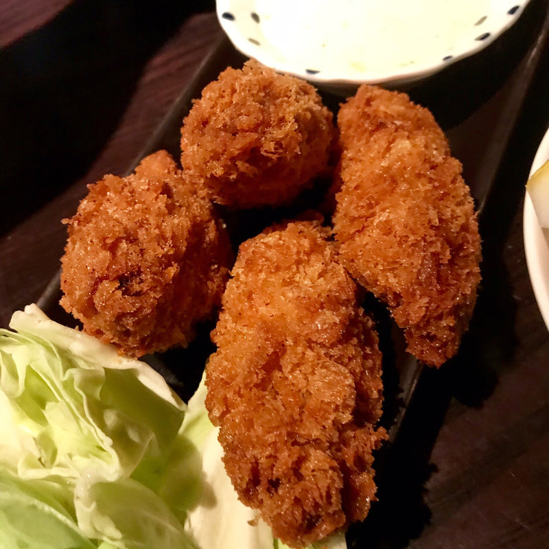 牡蠣フライ(牡蠣のお店 ざきや HANARE OK横丁店)
