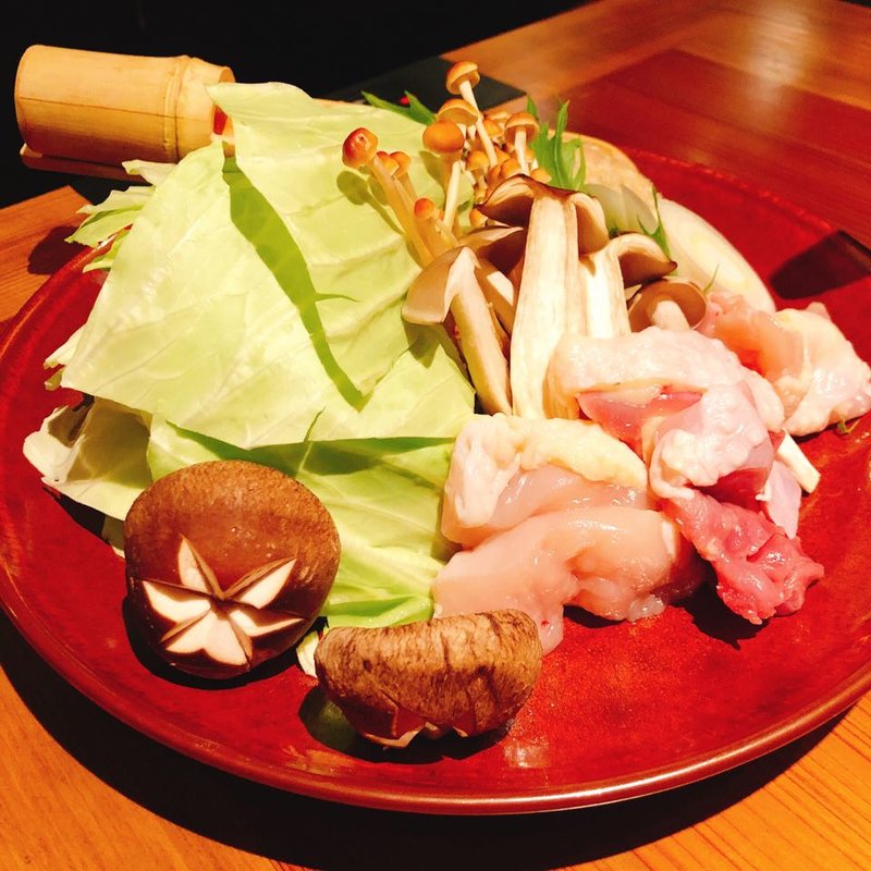 比内地鶏の水炊き(恵比寿  比内亭)