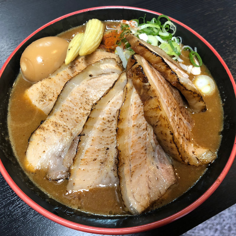 J-味噌ラーメン 肉多め味玉(麺匠 重厚軍団)