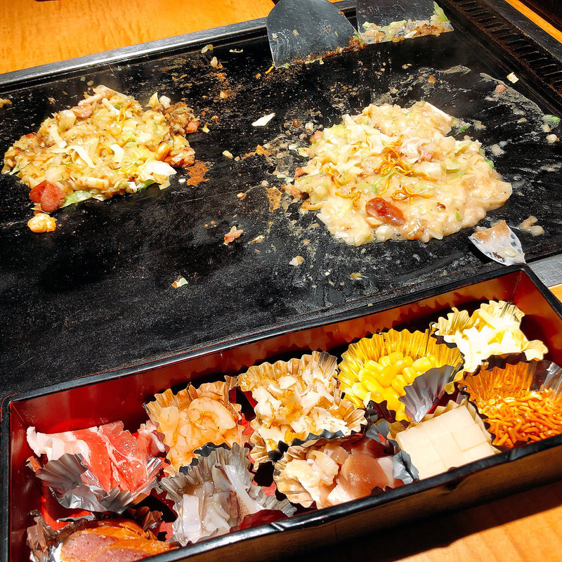 もんじゃ焼き 食べ放題コース(120分)(彩 西九条店)