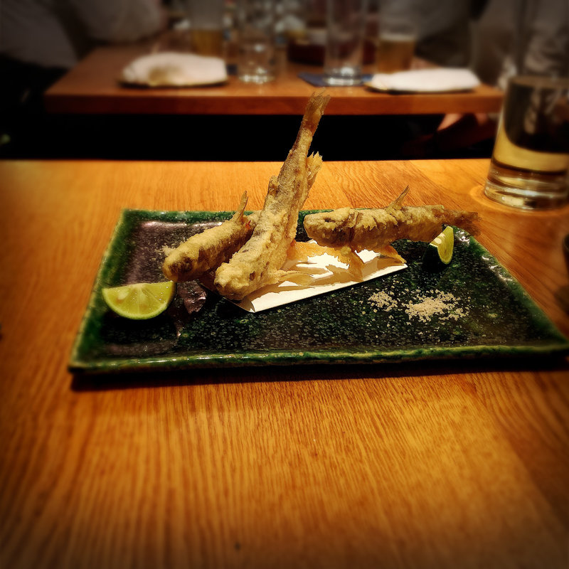 生ししゃも天ぷら(高太郎 （こうたろう）)