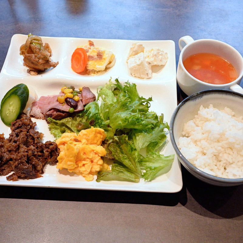 マイ日替り朝定食（朝食ビュッフェ）(ホテルピエナ神戸 )