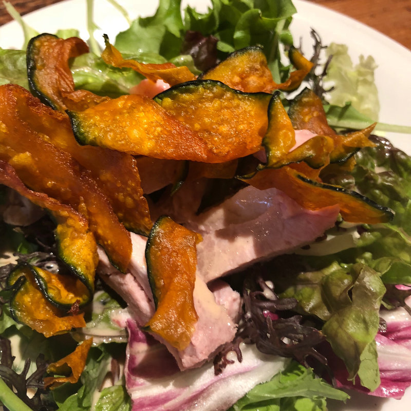 ランチのサラダ(pizzeria napoletana CANTERA)