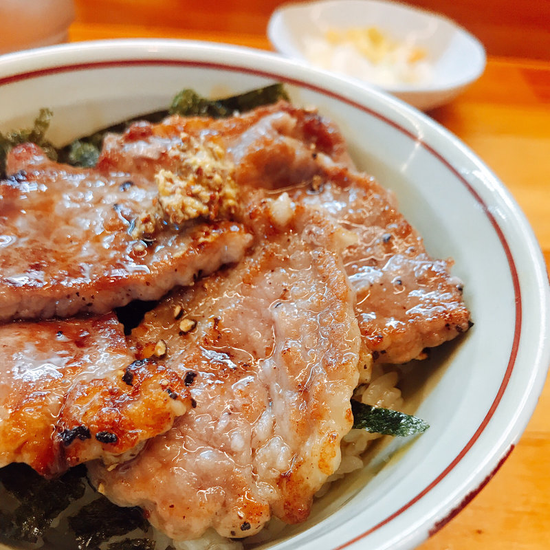 ステーキ丼(讃岐 絢うどん)