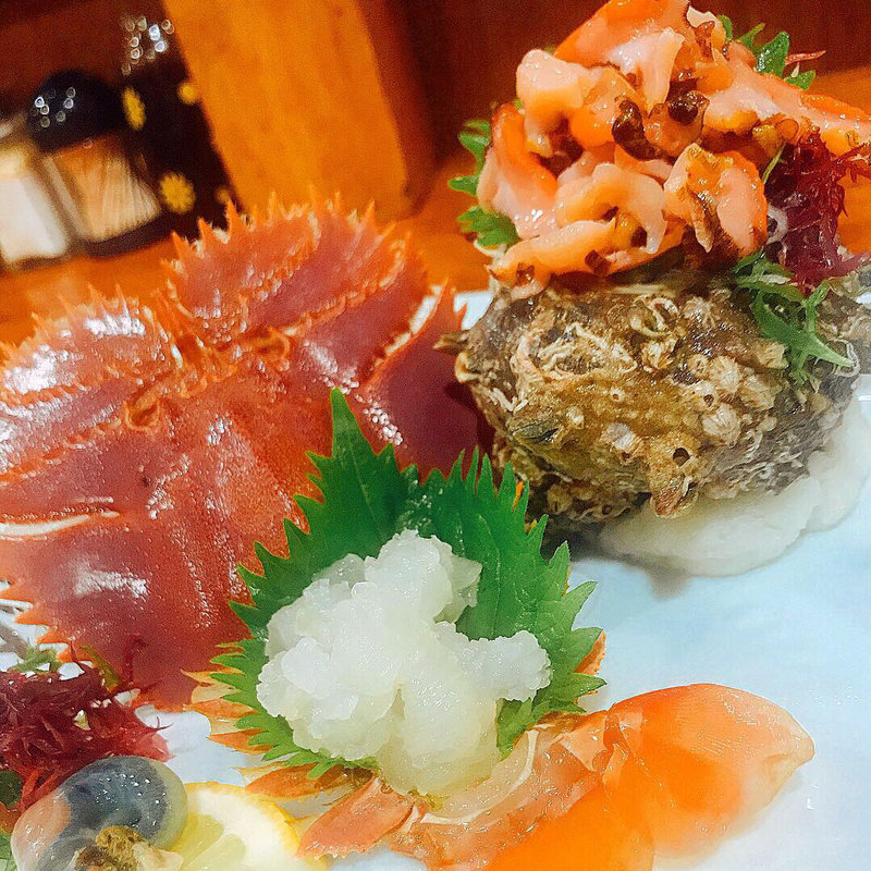 ウチワエビ刺し(三平)