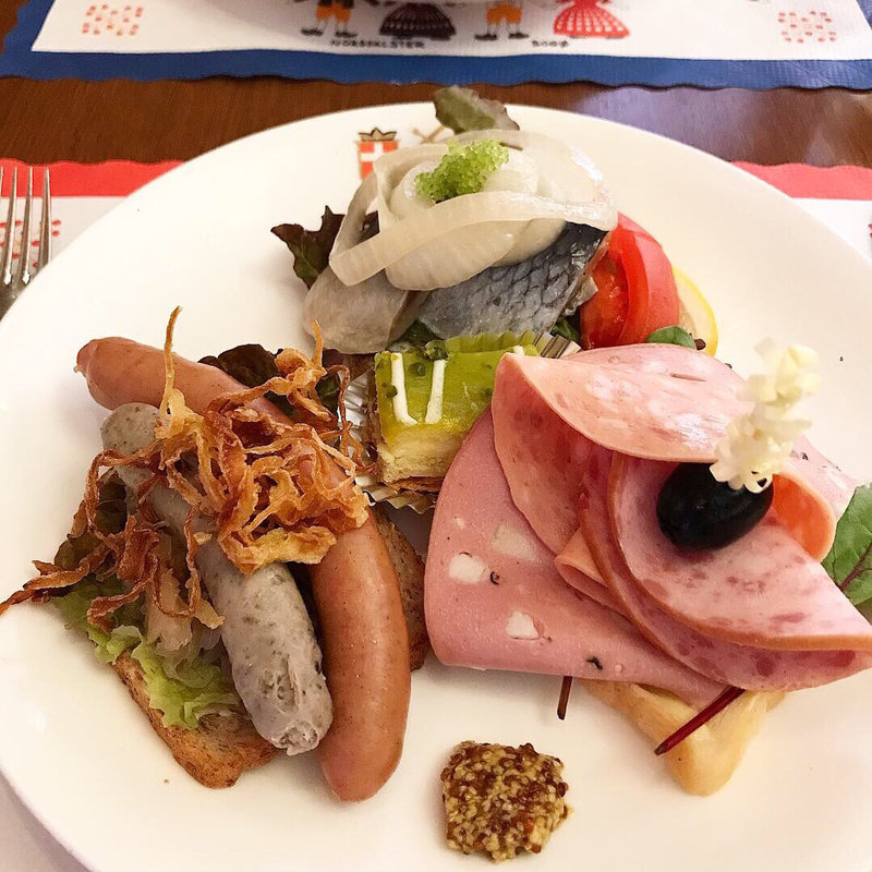 デニッシュオープンサンド(スカンディヤガーデン)