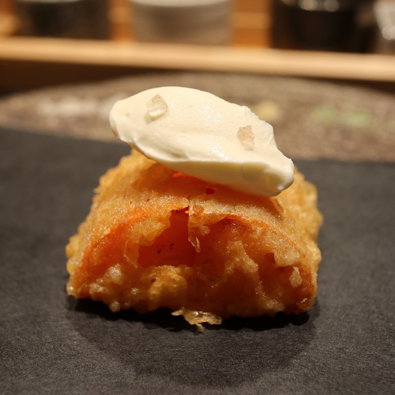 柿（マスカルポーネと岩塩）(南青山まさみつ)