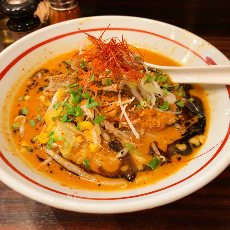 辛鬼味噌麺(らー麺 あけどや )