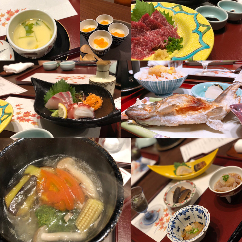 馬刺しコース （宿泊夕飯）(菊鹿温泉花富亭)