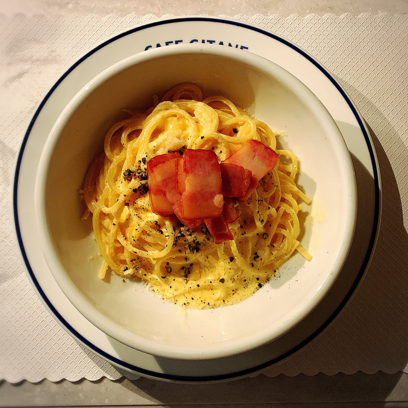 カルボナーラ(CAFE GITANE )