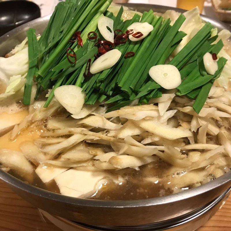 黒毛和牛もつ鍋食べ放題・飲み放題コース(西新初喜 本店 （はつき）)