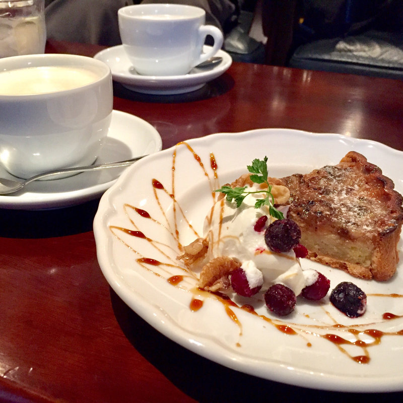 キャラメルバナナのタルト(marimba cafe)