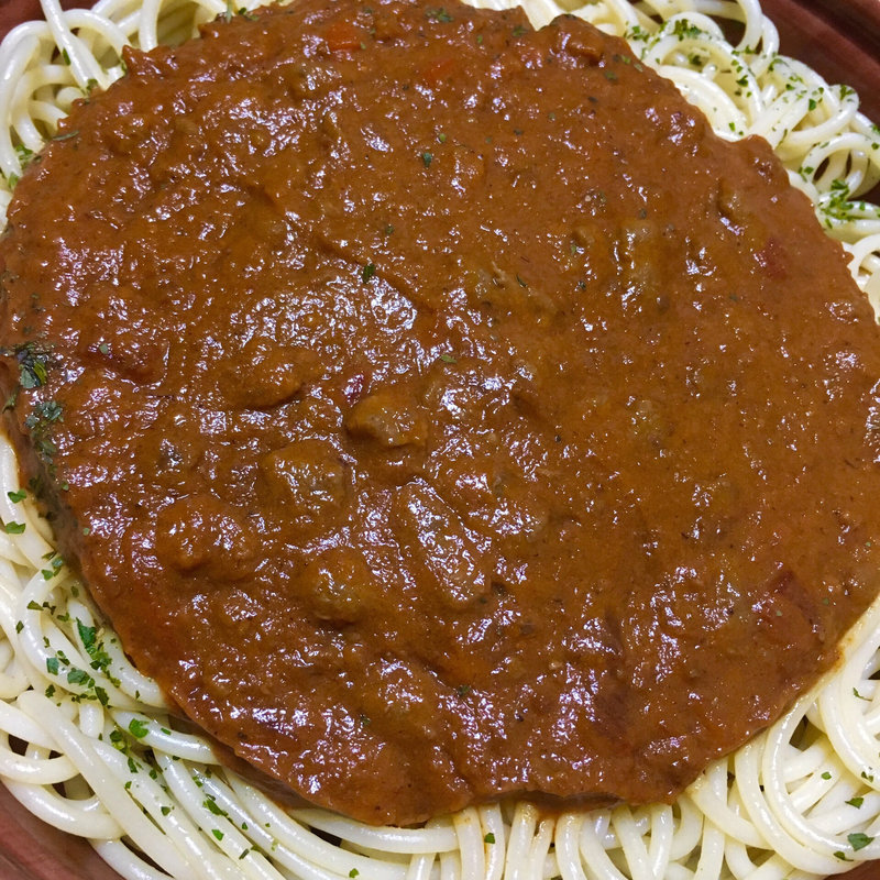 じっくり煮込んだミートソースパスタ(セブン-イレブン 札幌南９条西７丁目店)