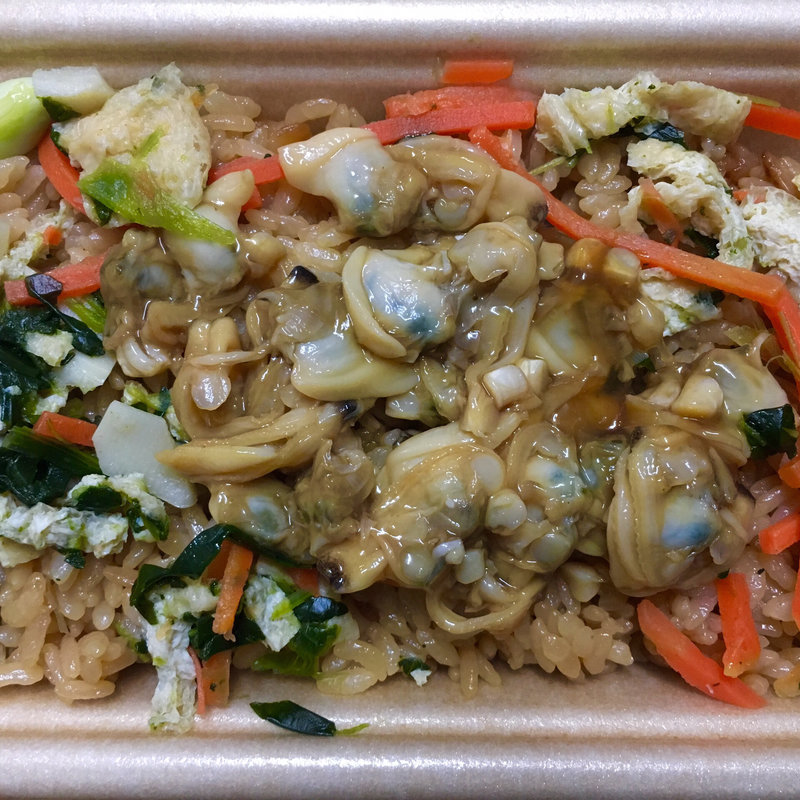 3色野菜のあさりごはん(セブン-イレブン 札幌南９条西７丁目店)