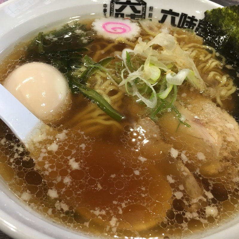 味玉中華そば(中華そば担々麺 六味亭 （ロクミテイ）)