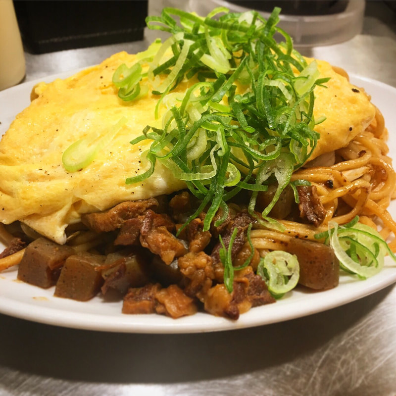 ぼっかけオムそば(長田本庄軒 t-tee ecute 立川店)