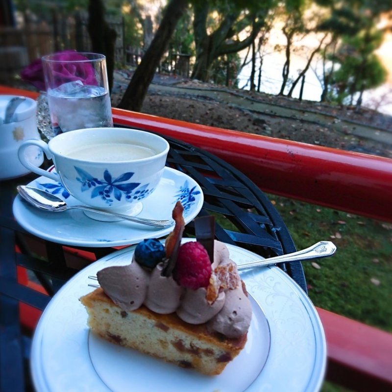 ケーキセット(奈良ホテル)