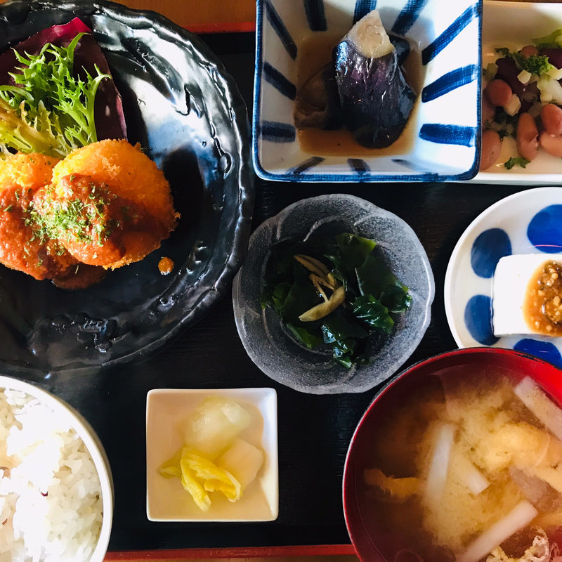 お魚のランチ(台所家 まる)