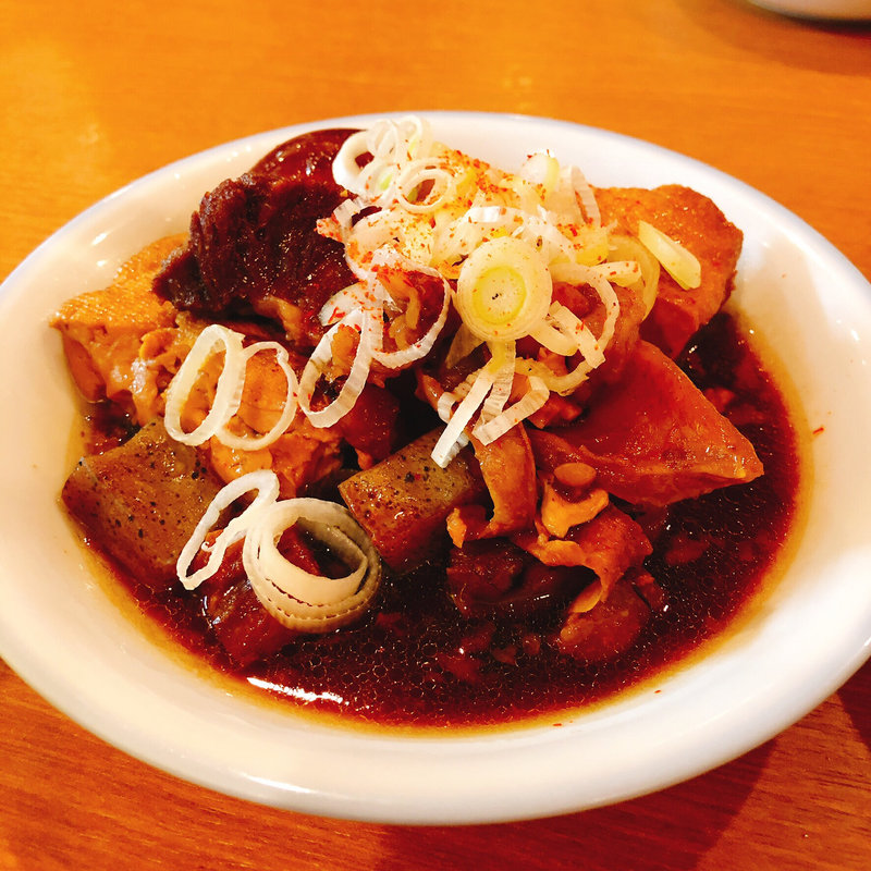 牛すじ豆腐煮(煮玉子付き)(かっぽうぎ 南森町天神橋店 )