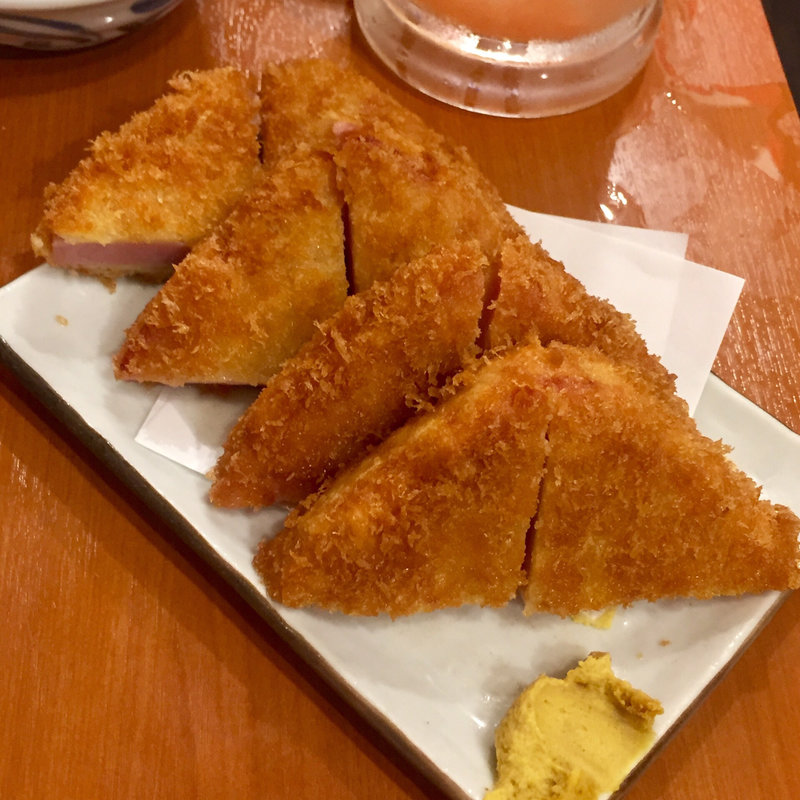 ハムカツ(もつ千 八丁堀店)