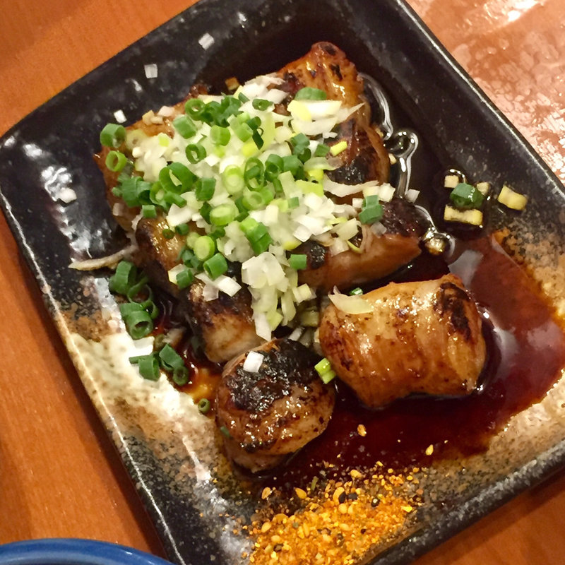 牛マルチョウ焼き（タレ・塩）(もつ千 八丁堀店)