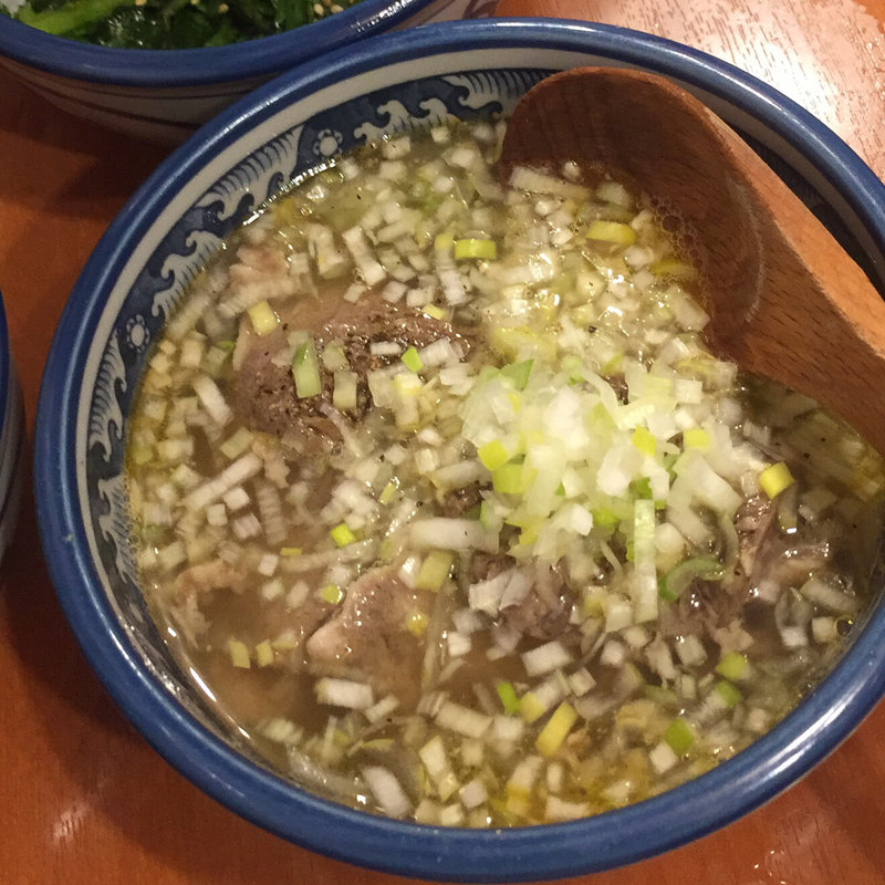 トロトロゆでタン(もつ千 八丁堀店)