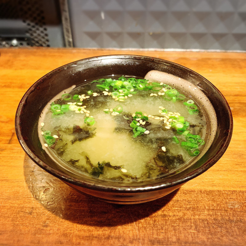 味噌汁(かごっま屋台 火の玉ボーイ)