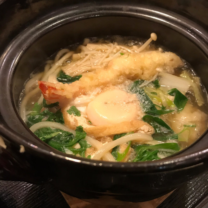 鍋焼きうどん(かぎ卯 （かぎう）)