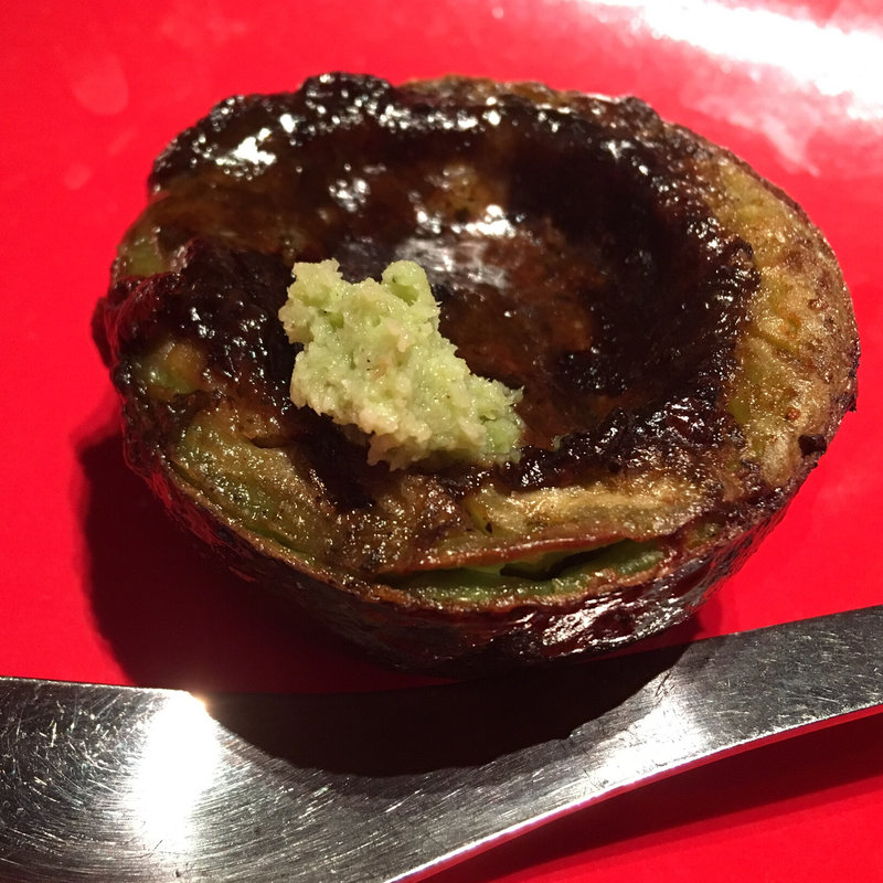 アボカドと岩海苔焼き(むろか )