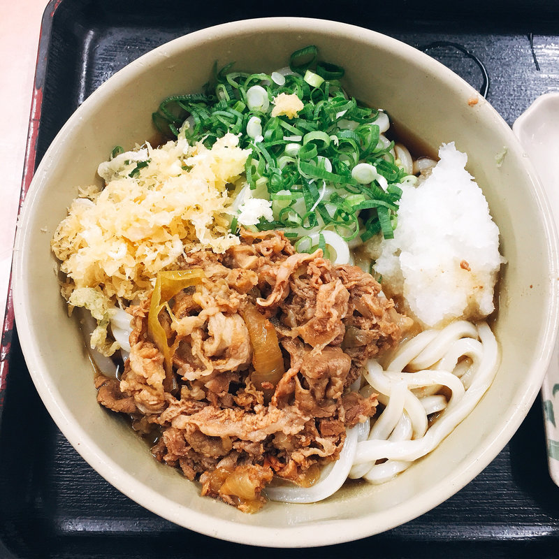 肉ぶっかけ 中(1.5玉)(愉楽家 林店 )