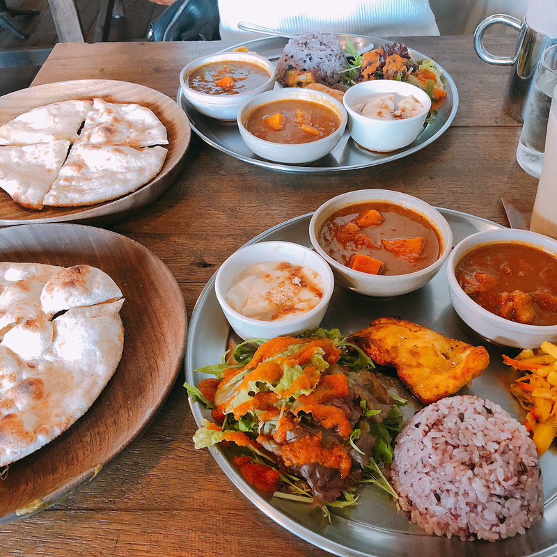 日替わりカレー(森森舎 カフェ＆陶芸教室)
