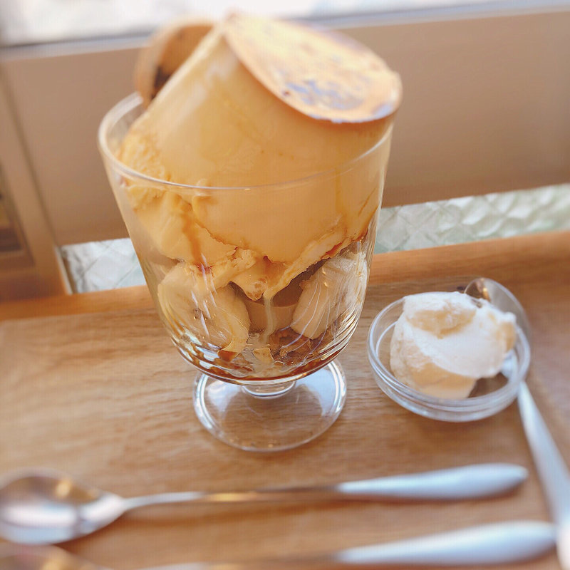 プリンパフェ(ほんま食堂)