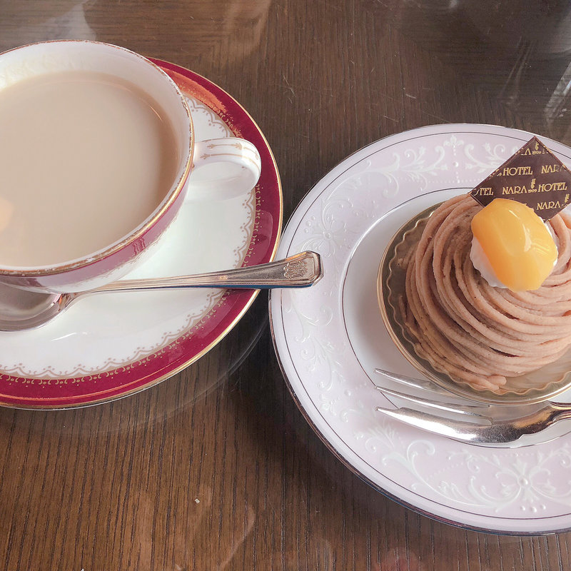 モンブラン(奈良ホテル　メインダイニングルーム「三笠」)