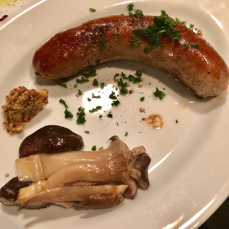 イベリコ豚のソーセージ(パスタ ピッコラドゥエ)