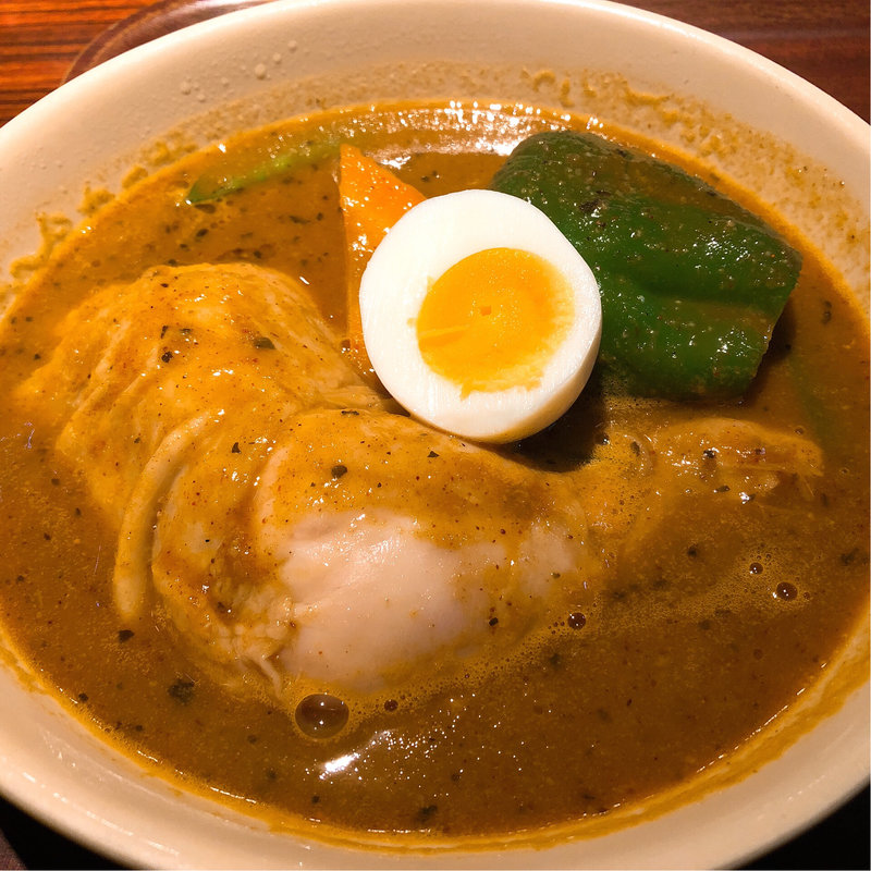 チキンカレー(べいらっきょ 横浜本店)