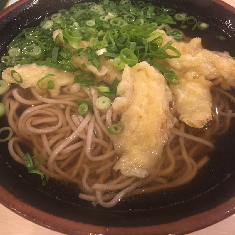 ゴボウ天そば(宝うどん )