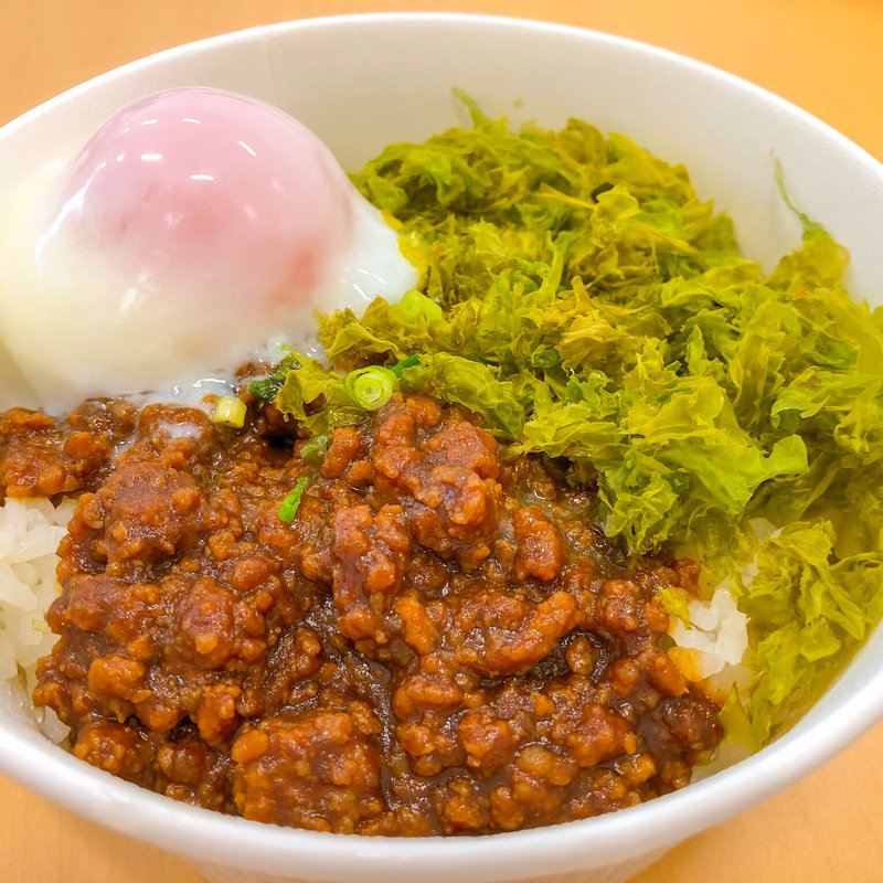 肉みそのり玉ごはん（UberEats）(喫茶ゾウメシ)
