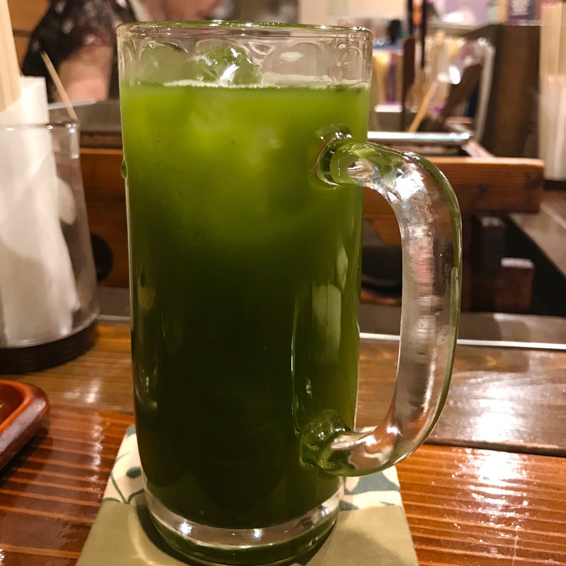 しぞーか割り(緑茶割り)(ききょう )