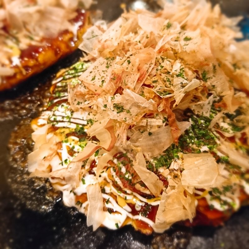 ミックス焼き(お好み焼・鉄板焼 いろは満月 泉佐野店)